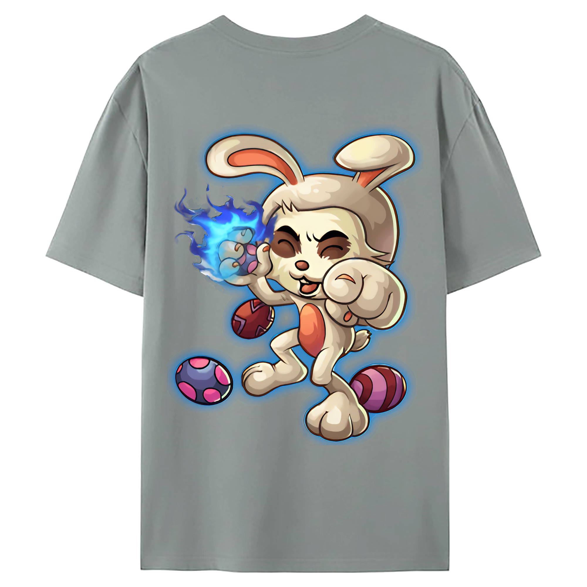 （画像用） リーグ・オブ・レジェンド League of Legends LOL 綿100％ メンズ半袖Tシャツ（バックプリント） 通気性